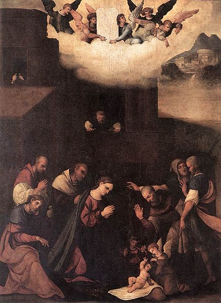 Lodovico Mazzolino The Adoration of the Shepherds